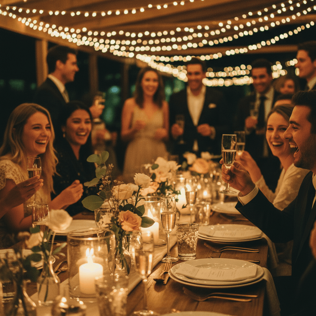 Styled dessert table for a birthday party